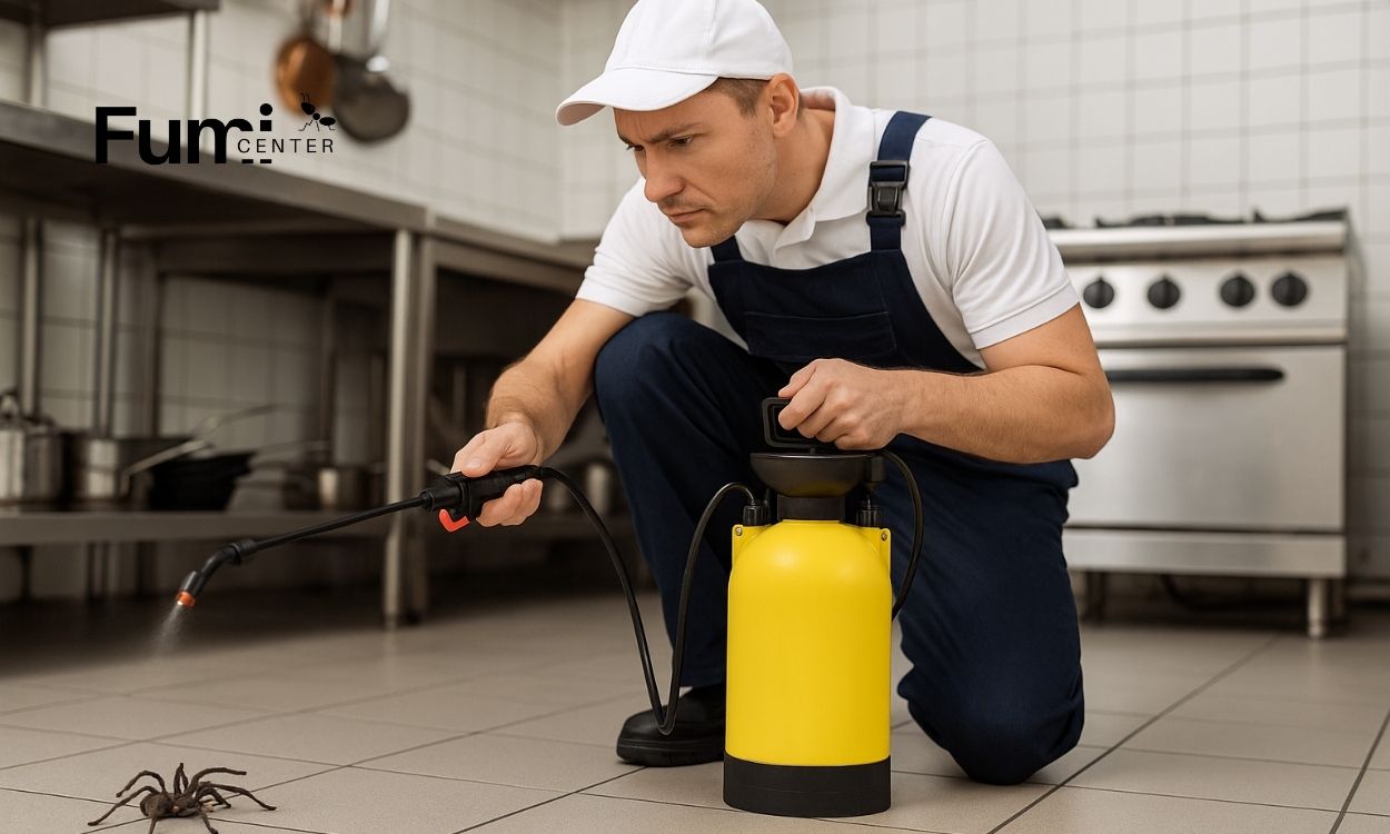 Control de arañas en restaurantes: soluciones rápidas en la Ciudad de México