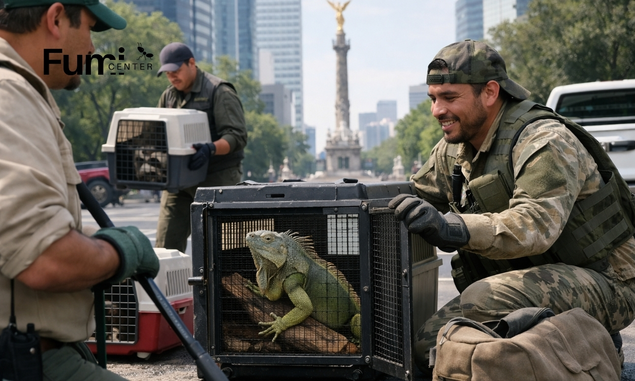 Captura y reubicación de fauna en CDMX: servicio seguro y certificado